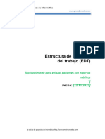 PMOInformatica Plantilla Estructura de Desglose Del Trabajo (EDT) - 1