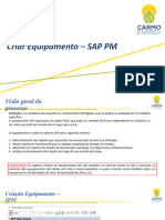 Criar Equipamento - SAP - PM - V1