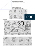 Cuadernillo de Actividades para Promocion