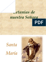 Virgen Maria Letanias