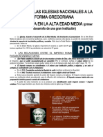 TEMA 6 - de Las Iglesias Nacionales A La Reforma Gregoriana