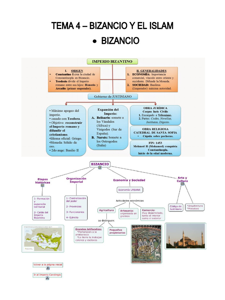 TEMA 4 - Bizancio y El Islam | PDF | Mahoma | Ali