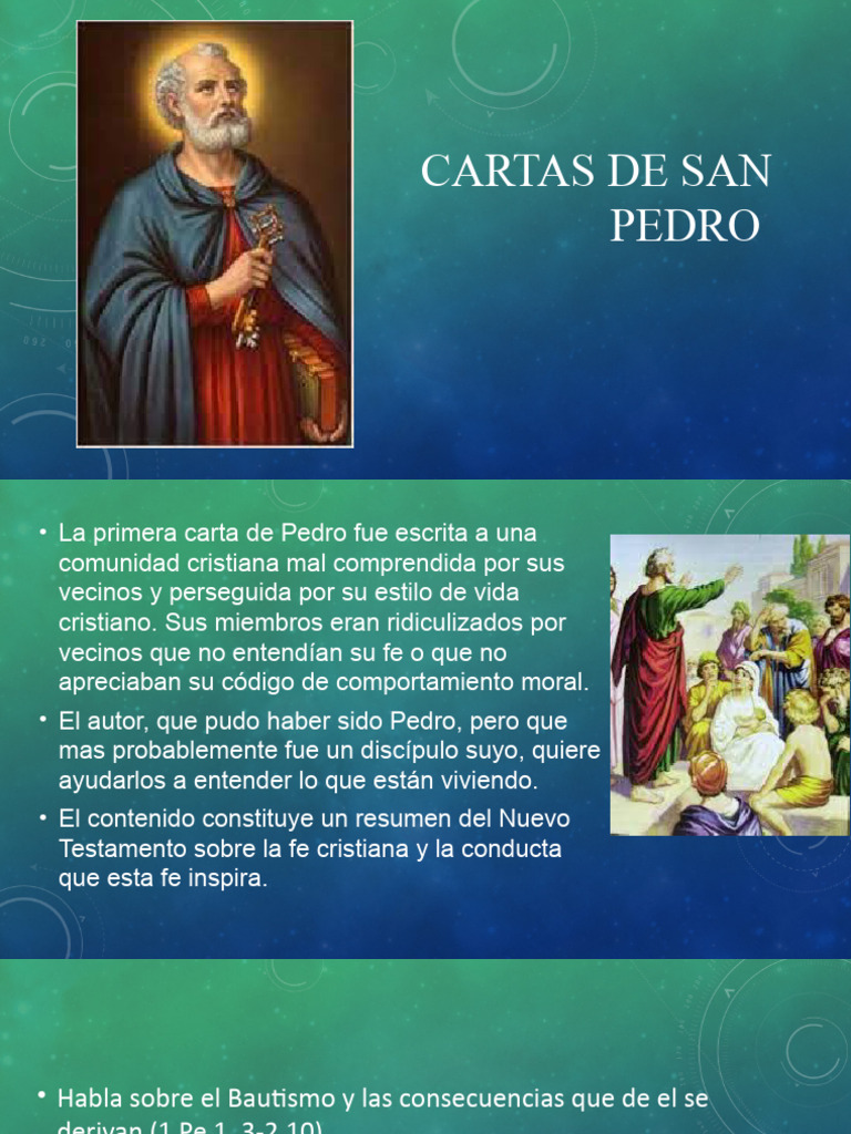 primera carta de san pedro 2 9