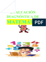 5 Mat Evaluación Diagnostica 2024