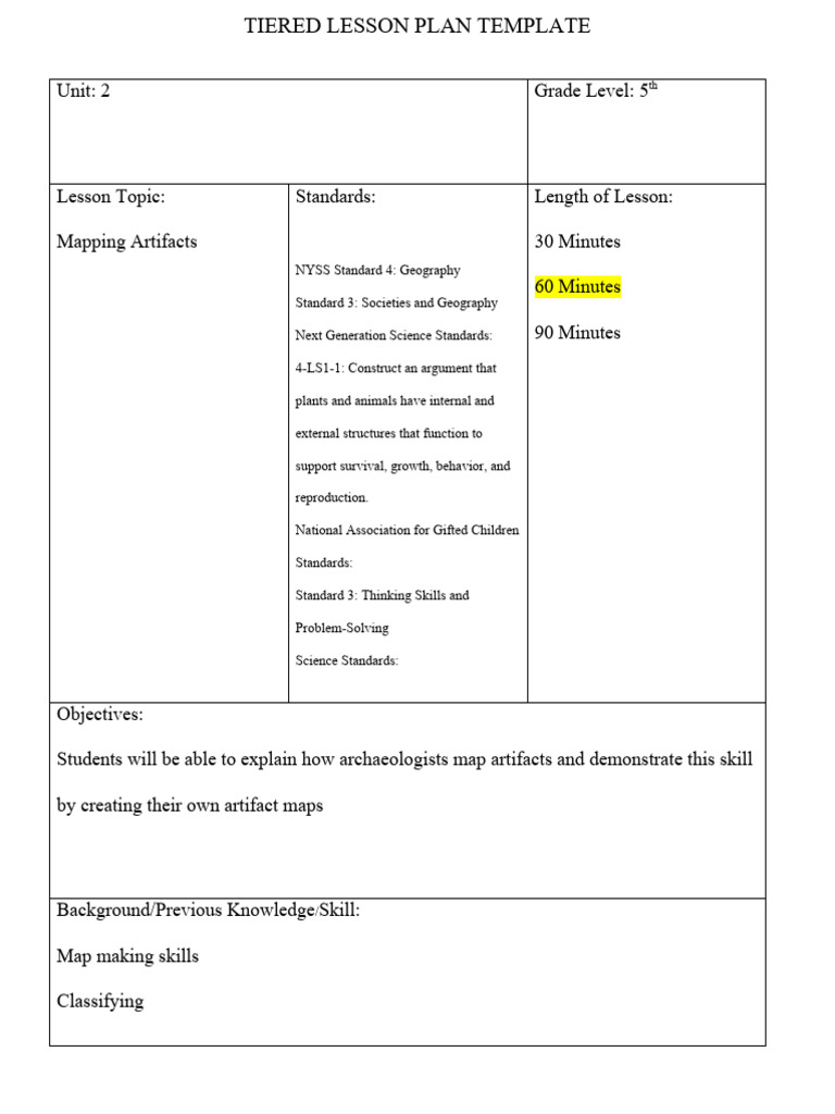 Mapping Artifacts Pdf Archaeology Artifact Archaeology