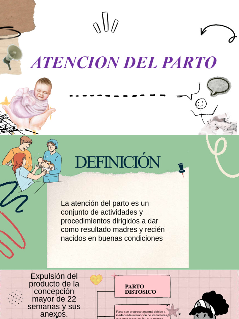 Atención Integral del Parto | PDF | Ciencia y matemáticas