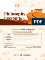 Ancient Greek Philosophy Lesson For High School by Slidesgo
