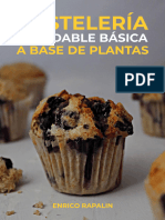 Pastelería Básica Saludable A Base de Plantas - Enrico Rapalin