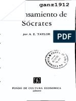 TAYLOR, A. E. - El Pensamiento de Sócrates
