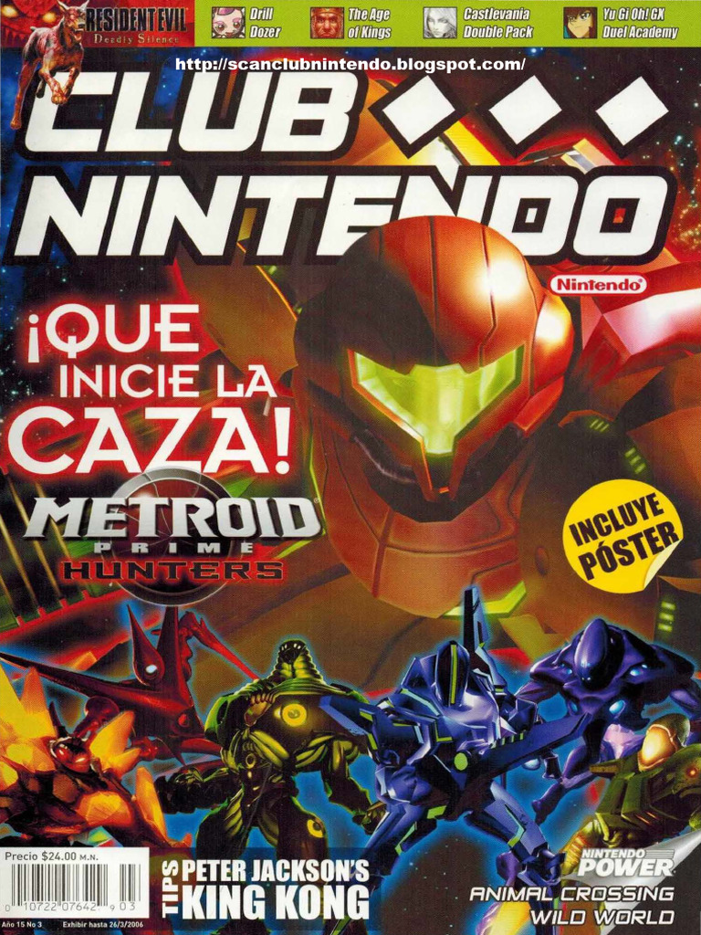 Club Nintendo - Año 15 No. 03 (Vizioman) | PDF | Nintendo | Juegos de  consolas, image size:768x1024