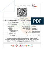 Maheru Vaccine Certificate 