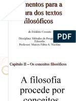 Cossuta Elementos para A Leitura Dos Textos Filosc3b3ficos Cap 2