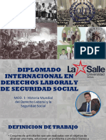 Mod 1 Historia Mundial Del Derecho Laboral y Seguridad Social