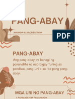 Pang-Abay (ESTRADA)