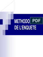 Methodologie de L Enquete