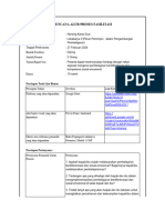 Rencana Alur Proses Fasilitasi