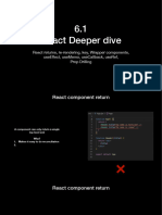 6.1 React Deeper Dive
