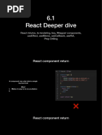 6.1 React Deeper Dive