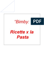 Bimby Pasta ( Ricettario )