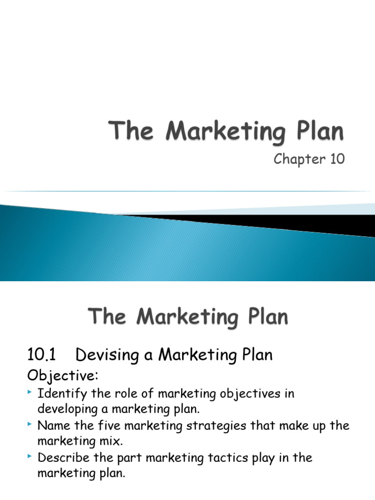 Marketing Plan Development Guide | PDF | Marketing | Retail