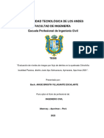 Evaluación de Niveles de Riesgos Por Flujo de Detritos-Villasante Escalante, Angie B.