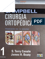 Campbell Cirurgia Ortopédica, 12 Ed - Vol 1