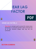 Shear Lag Factor