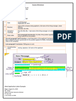 Application Letter - Ws