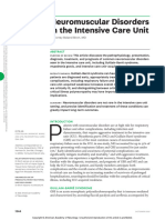 Neuromuscular Disorders in The Intensive Care Unit.10