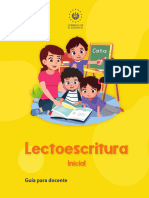 Lectoescritura Inicial Guía Docente