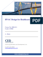M06-011 - HVAC Design For Healthcare Facilities - US
