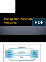 Manajemen Pemasaran Dan Penjualan