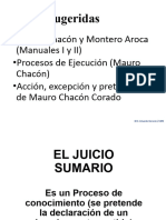 El Juicio Sumario