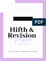 HIFDH & REVISION PLANNER - Lavender