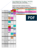 Jadwal Perkuliahan Semester Genap 2023-2024