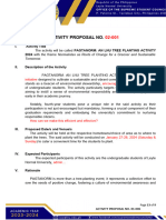 Activity Proposal TreePlanting