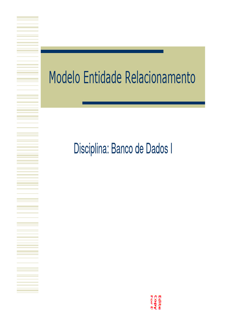 3 Modelo MER | PDF