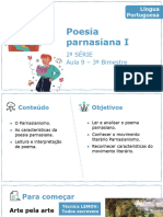 2A Aula 9 - Poesia Parnasiana I