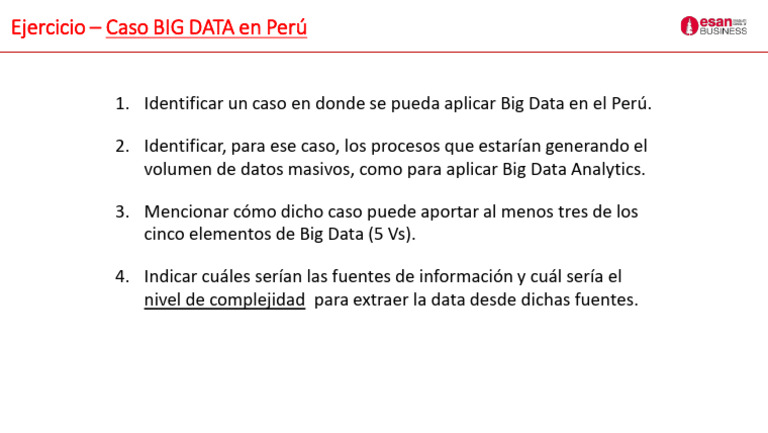 Big Data en Perú: Caso de Estudio y Análisis | PDF | Negocios