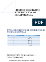 Sesion 11 Ejemplo Nivel de Servicio de Interseccion No Semaforizada