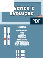 Genética e eVOLUÇÃO