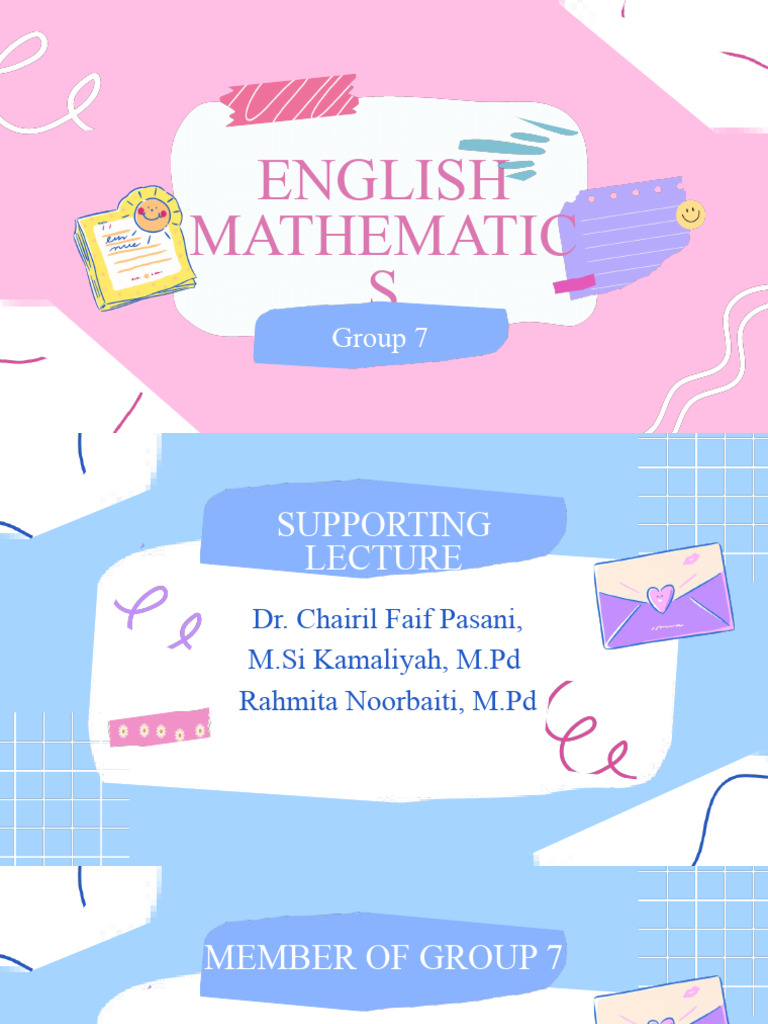 Math English | PDF