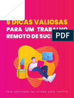 6 Dicas para Um Trabalho Remoto de Sucesso Ebook (v2) (Unknown) (Z-Library)