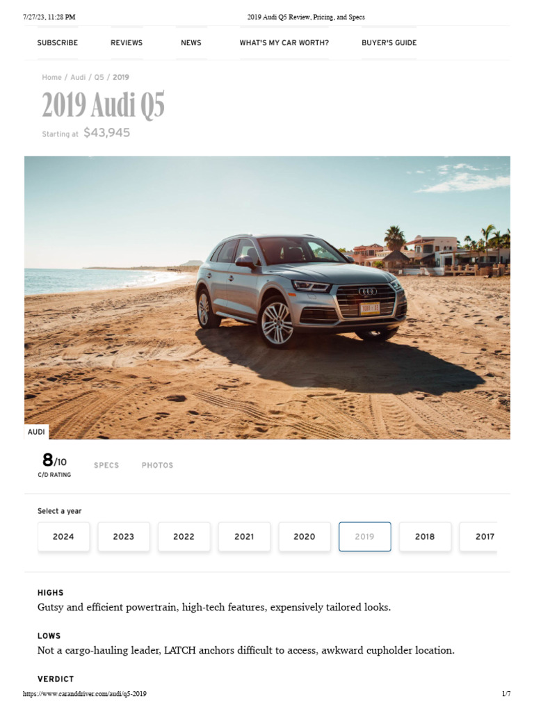 New Audi Rs Q5 2019 The Ultimate Buyers Guide - coxs007