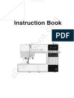 Necchi EX100 Sewing Machine Instruction Manual