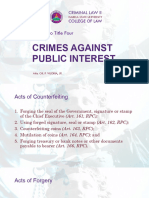 04 Book 2 Title Four Crimes Against Public Interest