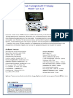 Sensor Lab Training Kit With TFT Display