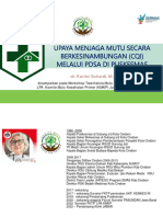 Upaya Menjaga Mutu Berkelanjutan - KMKP