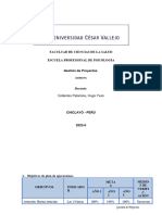 Informe Gestión de Proyectos