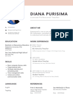 Black White Minimalistic Professional Resume 4 1